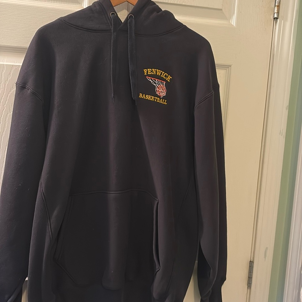 Sport Tek Sport Authority Fenwick Basketball pull one pocket sweatshirt unisex